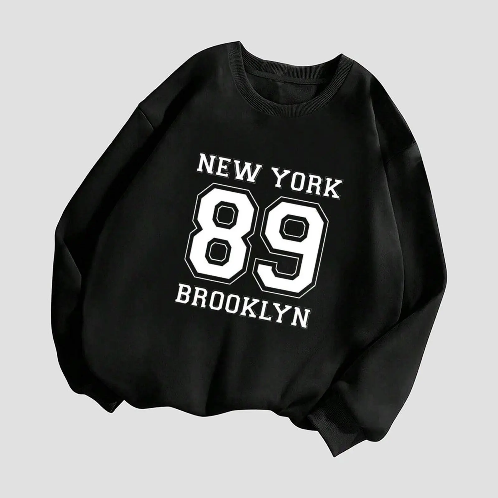 

Women's Sweatshirts O-Neck Printed Pattern Loose Casual Sports Pullovers Comfortable Velvet Long Sleeve Sweater Winter For Women