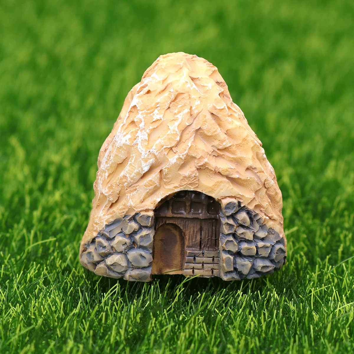 

Miniature Cave House Resin Bonsai Chinese Style Garden nament Realistic Shape Mini Landscape Decoration DIY Craft Projects