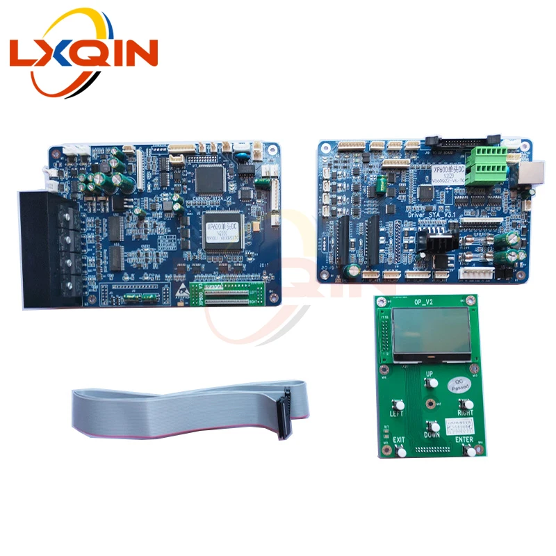 LXQIN Senyang board kit for Epson xp600 tx800 dx5 dx7 i3200 single head carriage /main board for inkjet printer