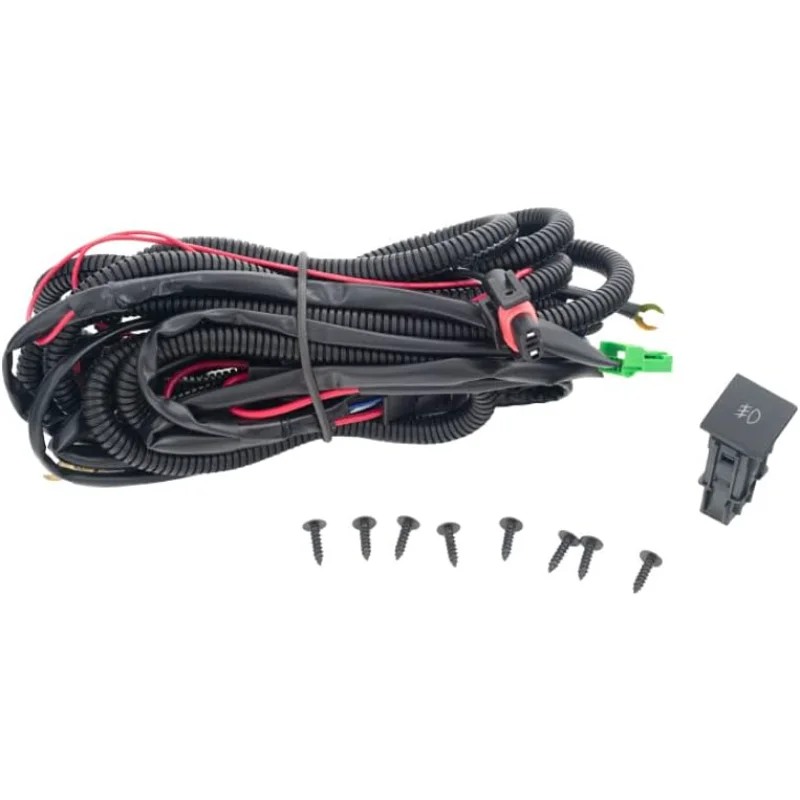 مجموعة مصابيح الضباب متوافقة مع مصابيح أضواء الضباب توكسون 2010-2015 ومجموعة التجميع