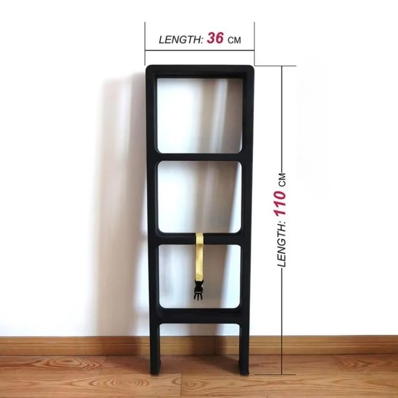 Extremely Light Fiberglass Ladder (Full Carbon Fiber Reinforced Foam Sandwich Structure)