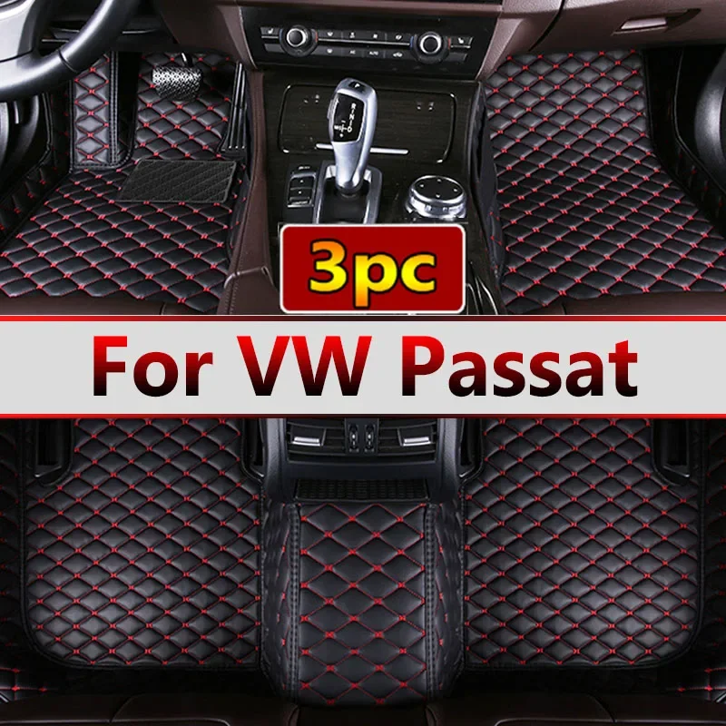 Car Floor Mats For VW VW Passat 2011 2012 2013 2014 2015 2016 2017 Custom Foot Pads Carpet Cover Interior Accessories