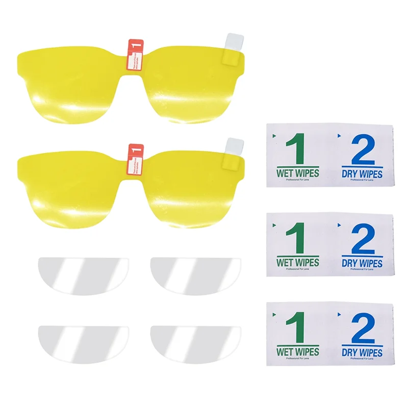 [NEW!A25P】 For Rayneo Air3/Air2 Compatible AR Glass Protective Film- Scratch-Resistant Lens Guard With Cleaning Wipes Accessory