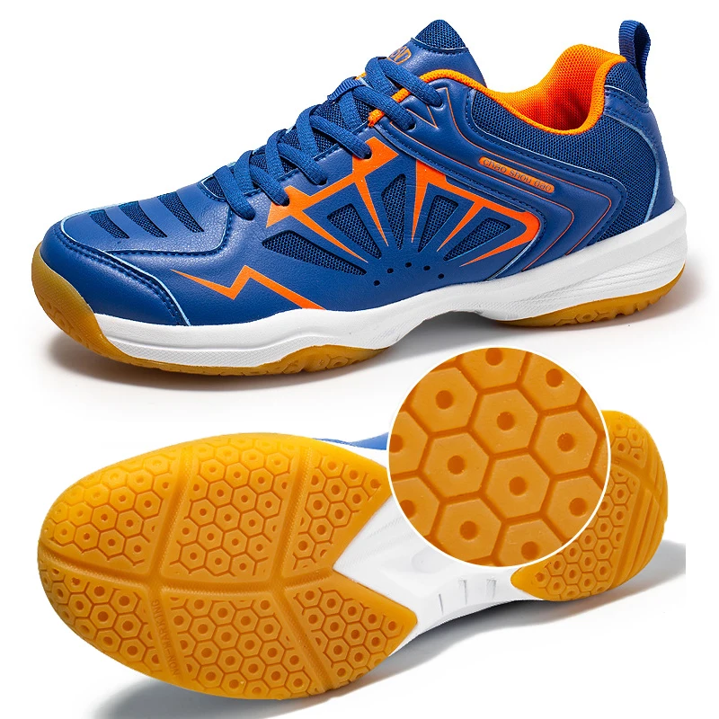 Summer Men Professional Badminton Shoes Sneakers for Couple New Outdoor Women Skid Proof Table Tennis Shoes Volleyball Trainers