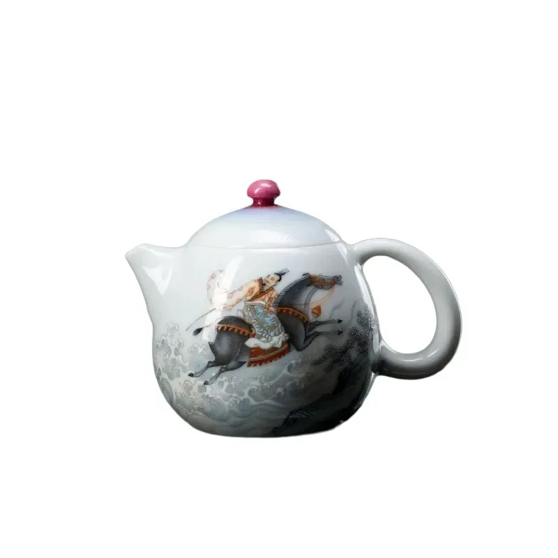 

Appreciate Mingxuan Yilin Tang Pastel Three Kingdoms Dragon Egg Pot Cover Bowl General Pot Round Melting Cup Crystal
