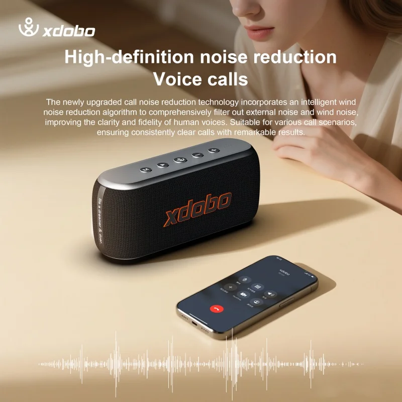 60W ハイパワー XDOBO X8 4 高忠実度低音ワイヤレス Bluetooth