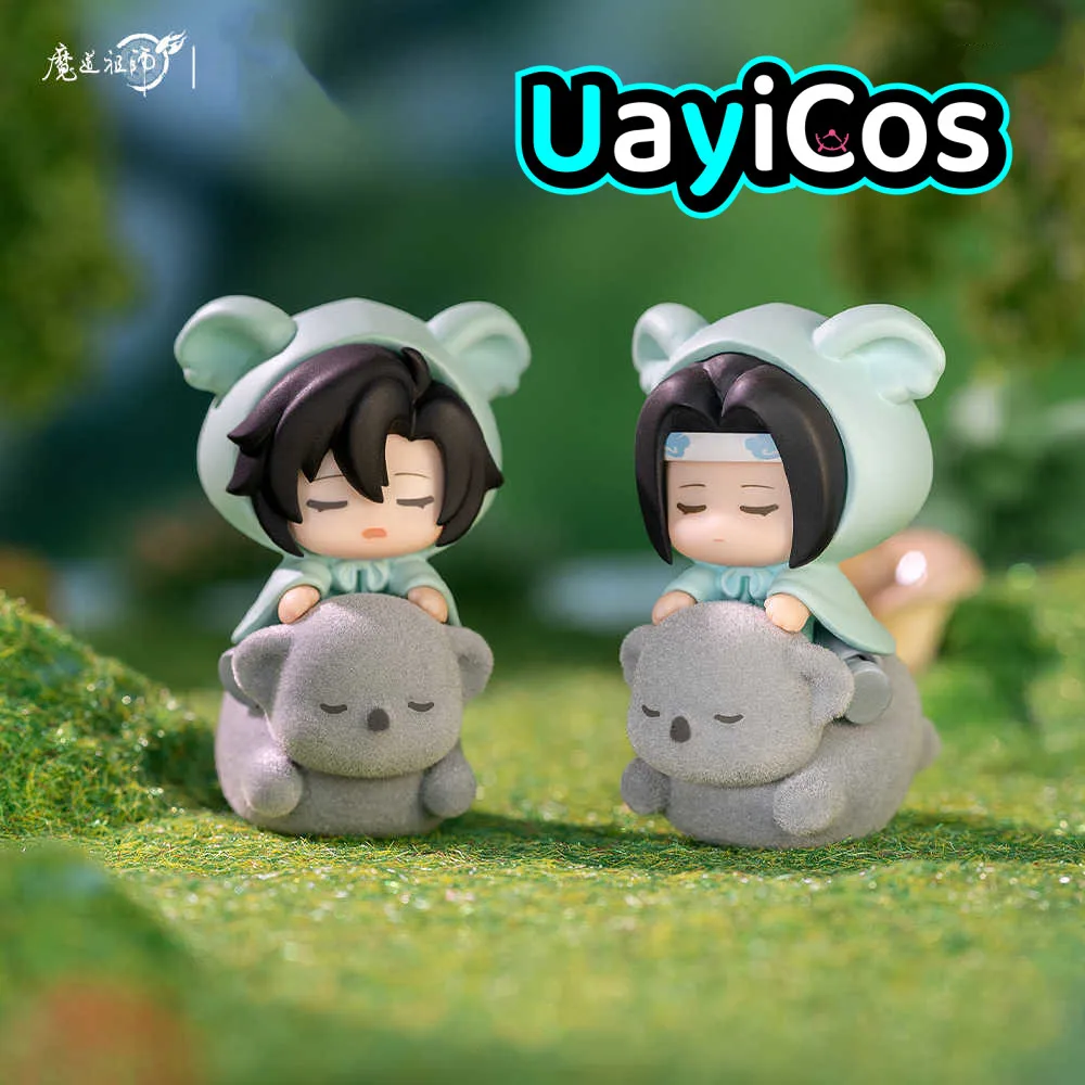 

Official Grandmaster Of Demonic MDZS Wei Wuxian Lan Wangji 4.5CM PVC Doll Figures Model Statue Anime Figure Doll Toys Kids Gift