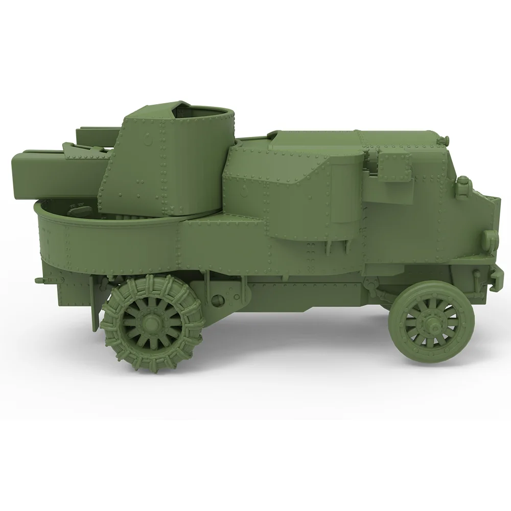 SSMODEL SS373 1/350 1/700 1/200 1/144 Empire ruso Garford-Putilov coche blindado modelo militar Kit miniatura estático