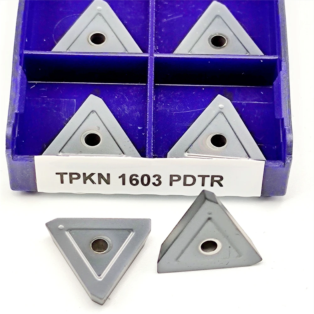 

Твердосплавная вставка TPKR1603 TPKN1603 для нержавеющей стали, инструменты для наружной обработки канавок с ЧПУ, индексируемые токарные лезвия PDTR TPKR TPKN 1603