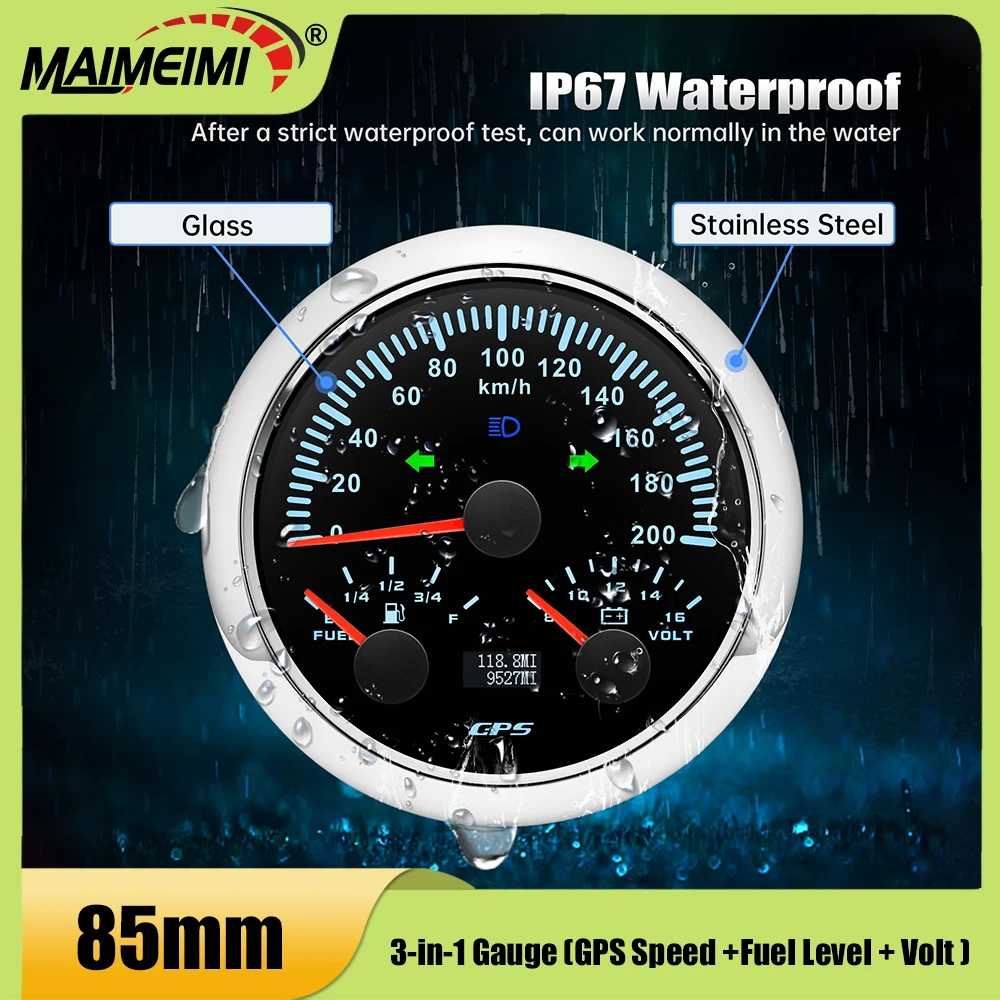 85Mm 200KMH Gps Spe…