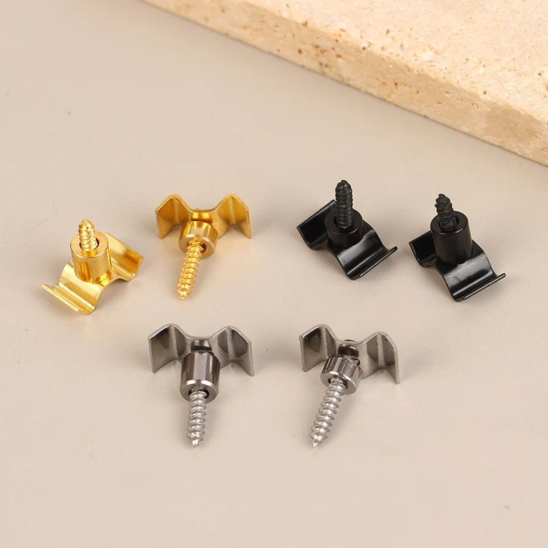 

1 комплект аксессуаров для электрогитары со встроенными резьбовыми направляющими, Золотой/Серебряный/черный цвет