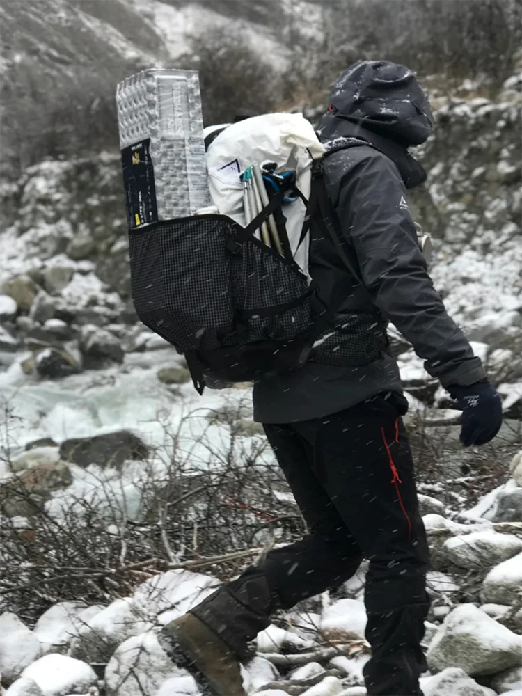 초경량 방수 하이킹 배낭 야외 캠핑 트레킹 프레임 숄더백 남녀 여행용