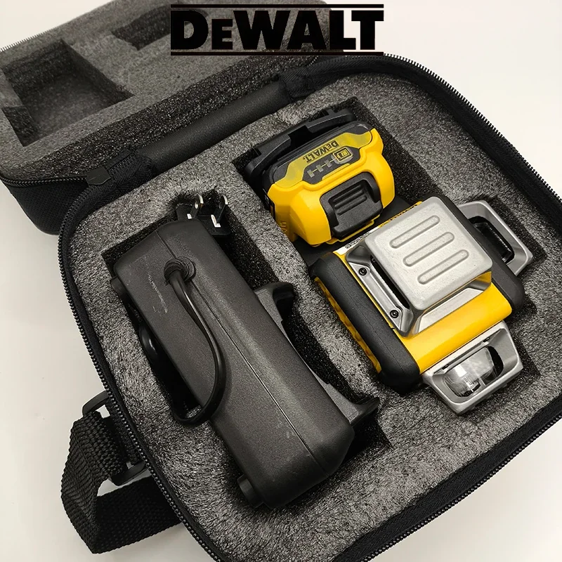 

Лазерный нивелир DEWALT DW089LG 2025, 12 линий, зеленый луч, 12В, литиевая батарея, 360 градусов, горизонтальный и вертикальный, для наружных работ
