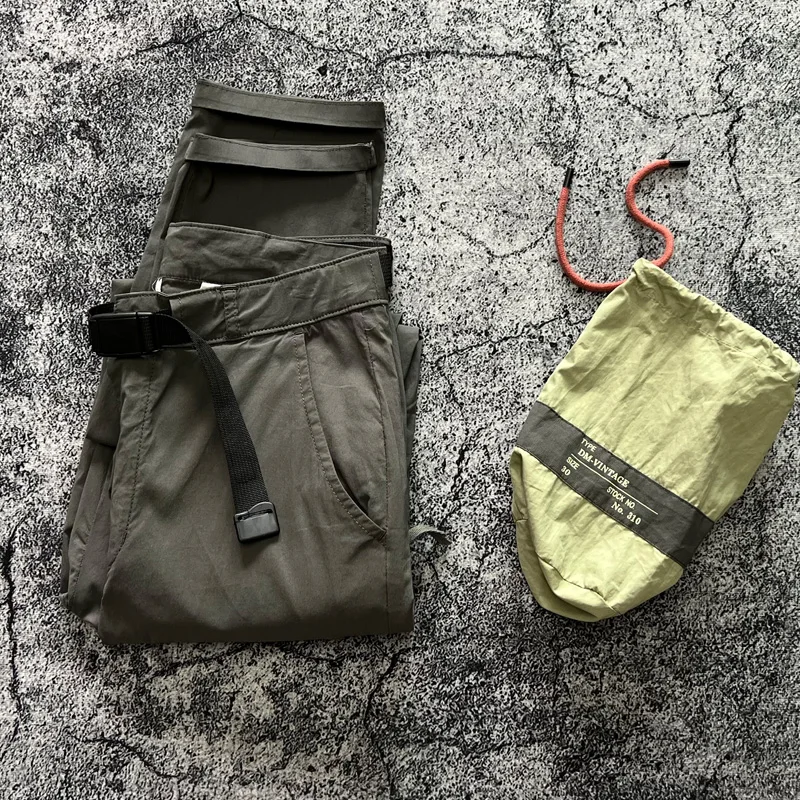 

Ультратонкие дышащие комфортные эластичные прямые брюки синего цвета с водонепроницаемой отделкой для спорта и работы