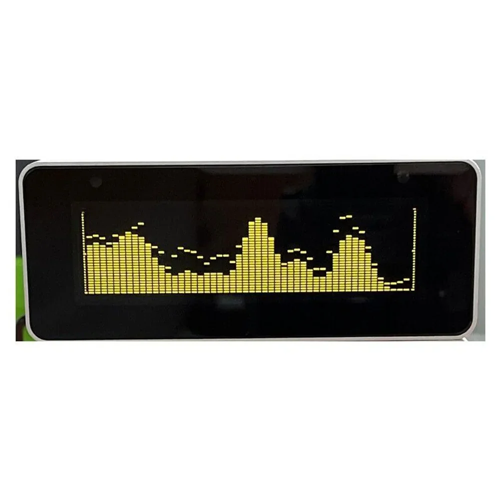 

AK25664 V2.0 Clock Music Spectrum Clock 3.5MM Signal Input Aluminum Alloy Shell Firmware Upgradeable Desktop Clock