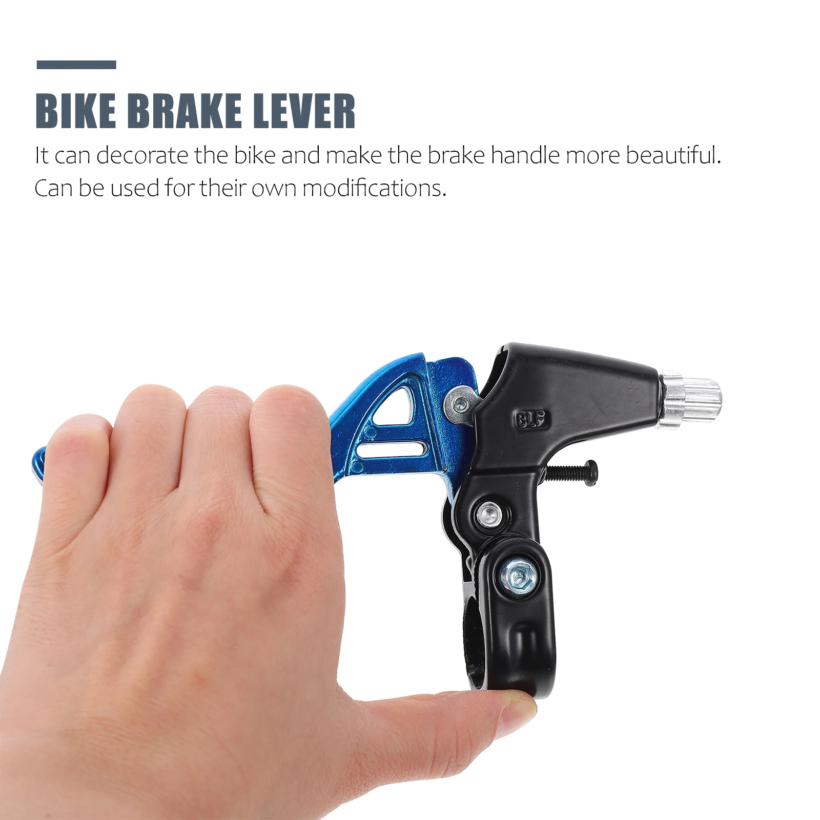 

Aluminum Bike Lever High-Grade Durable Light Weight Brake Handlebar Smooth Wear-Resistant Compatible Mountain Road Folding