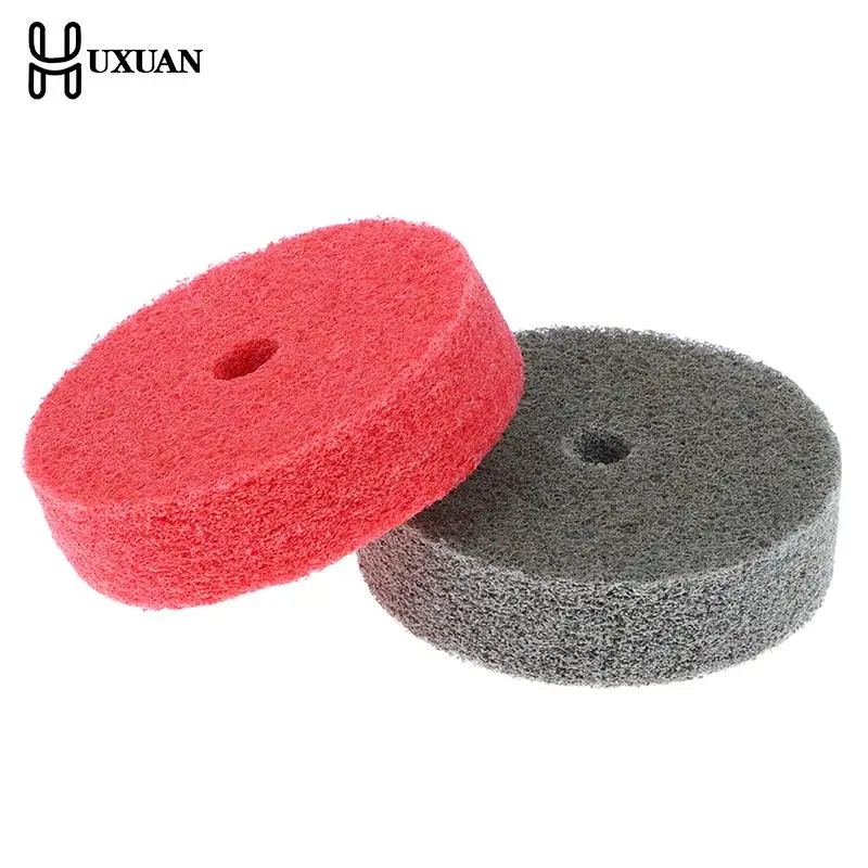 Disque de polissage en Fiber de Nylon, 75mm, tampon de polissage, disque de meulage, outil abrasif