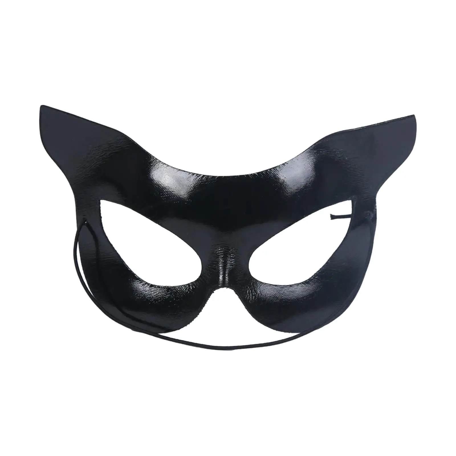 Cat Woman Mask Costume Accessories Party Favors Decorations Halloween Masquerade Mask for Adult Girls Night Club Valentine's Day