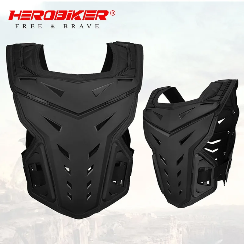 

Motorcycle Armor Jacket Anti Fall Chest Back Protection Unisex Men Women Off Road Racing Riding Knight Motocross Protective Gear