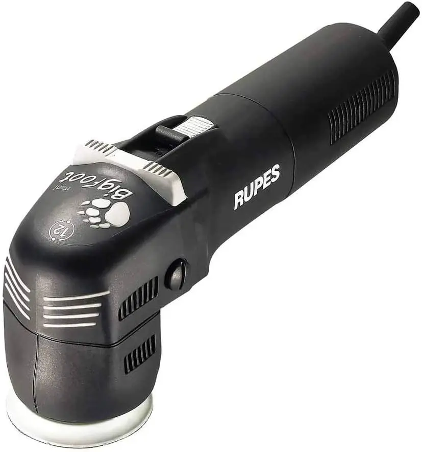 Rupes Lhr 75E Mini Random Orbital Polisher - Specially Built For Use On Hard To Reach Areas, Difficult Shapes & Spot Repairs