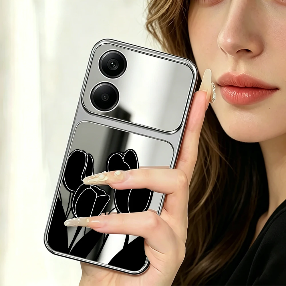 Oppo Reno 12 - Coque de téléphone de luxe avec