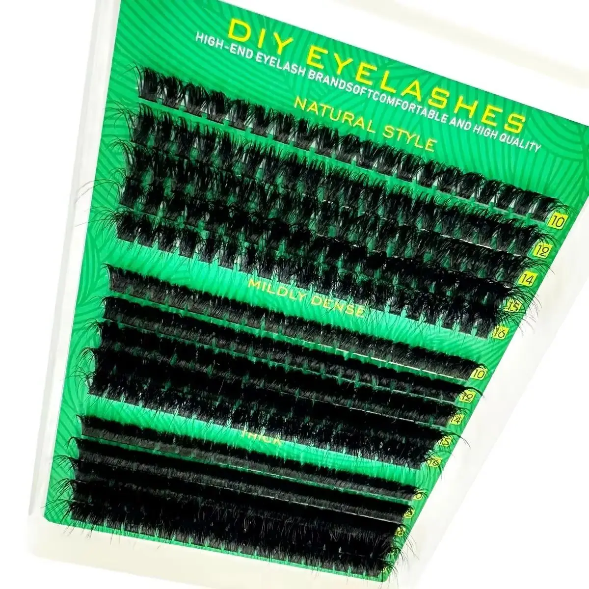 Neue 5D Flauschige Cluster Wimpern 60D/80D/100D Dicke Wimpern Cluster D Curl Einzelne Wimpern DIY Natürliche wimpern Extensions Wimpern