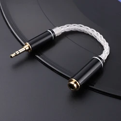 High Stability 4.4 Balanced Female Conversion 2.5mm Male Mode, 4.4mm Female Conversion 3.5 Stereo, Headphone Hifi Adapter Cable