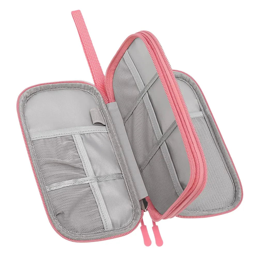 

1pcs Lightweight Travel Digital Accessories Organizer Bag Portable Cable Storage Pouch Waterproof Electronic Case For Data Lines
