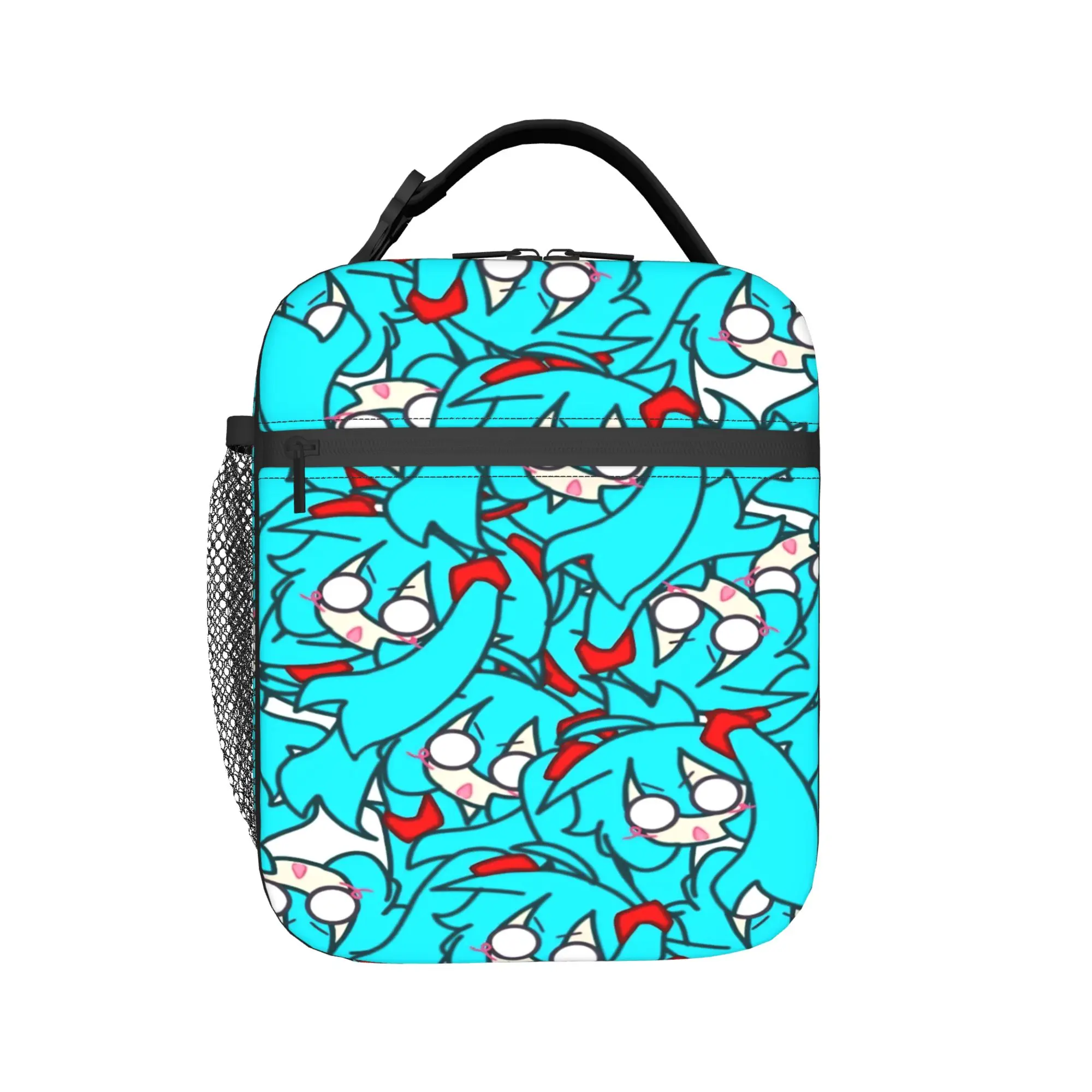 

Hatsune Miku singer music anime Insulated Lunch Bag for Men Women Food Container Reusable Thermal Cooler Lunch Boxes For Travel