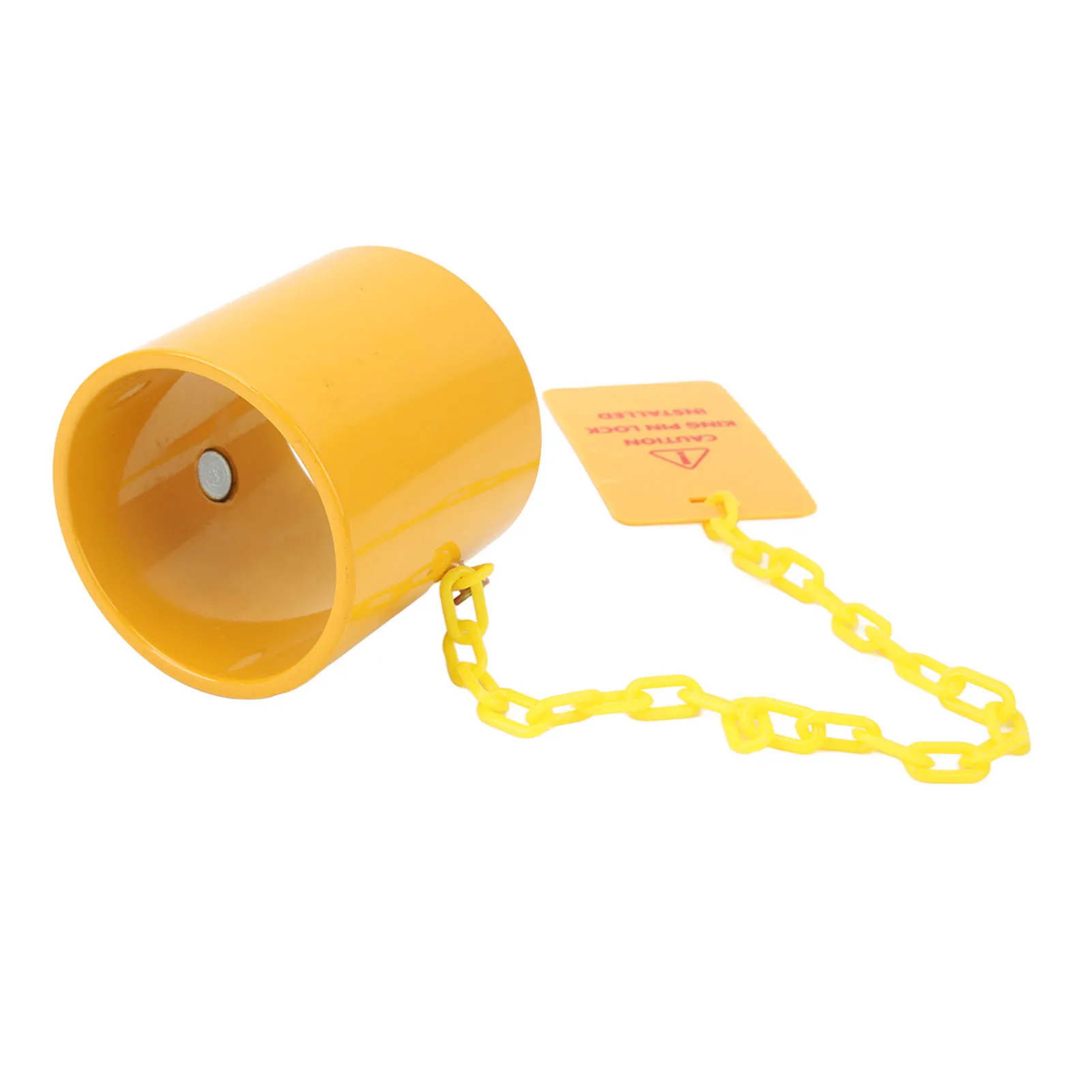 

5-й замок King Pin Lock, антикоррозийный сверхмощный стальной замок King Pin с желтой предупреждающей биркой