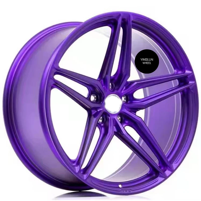 

OEM YL Custom Lightweight 24 23 22 21 20 19 18 Inch Purple Forged Wheels For Unique Style For Benz S-Class. For Porsche Panamera