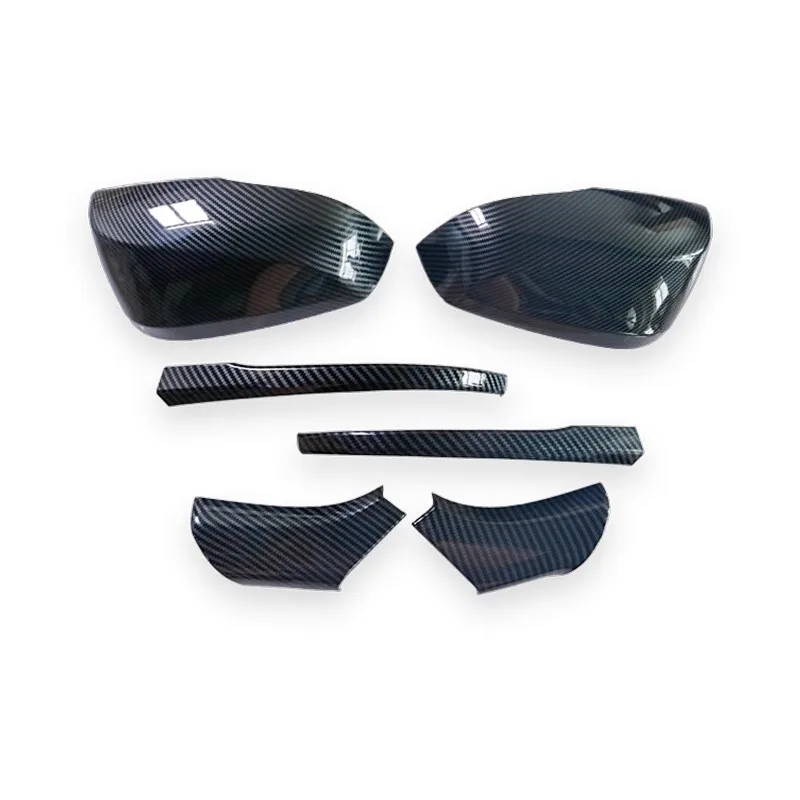 For Toyota RAV4 2020-2021-2022-2023-2024 ABS Rear View Cover Anti-collision Reverse Mirror Cover Protection Car Accessories