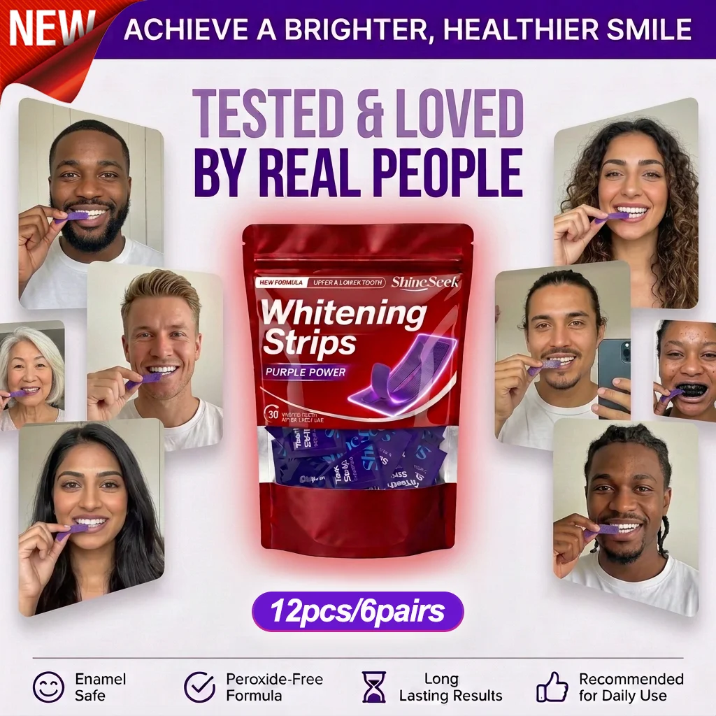 12個入り/6ペア、新処方の「Pap+Purple」30分速 - Teeth Whitening Quick のレビューと価格