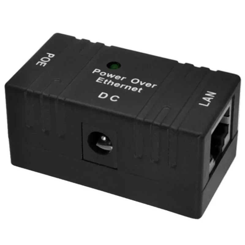 POE Injector Power Splitter para Câmera IP, Módulo Adaptador, Acessórios, 1000 Mbps, 100 Mbps, 5V, 12V, 24V, 48V, 1A