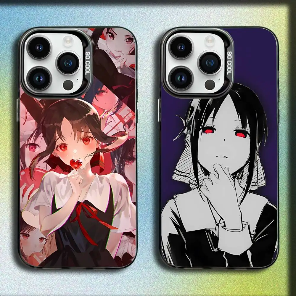 

love ls war Kaguya Shinomiya Phone Case For iPhone 17,16,15,14,13,12,11,Pro,Max,Plus,E,SE4,Air,Mini Black IMD Box