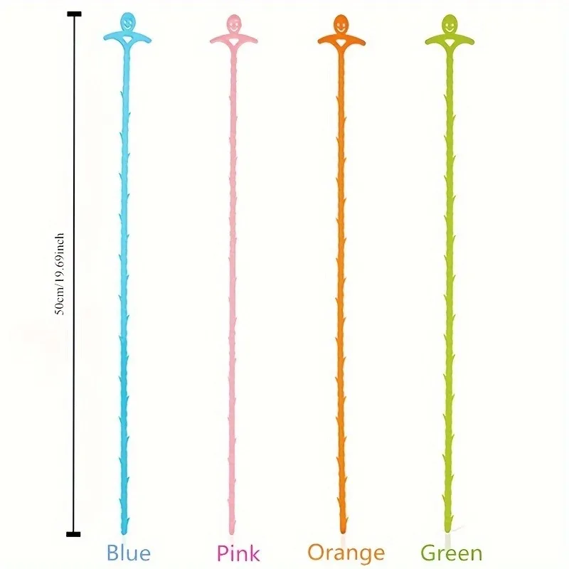 Smile Hair Catcher & Drain Clog Remover - أداة تنظيف خطاف الصرف الصحي البلاستيكي، لا حاجة للكهرباء لحوض الحمام/المطبخ