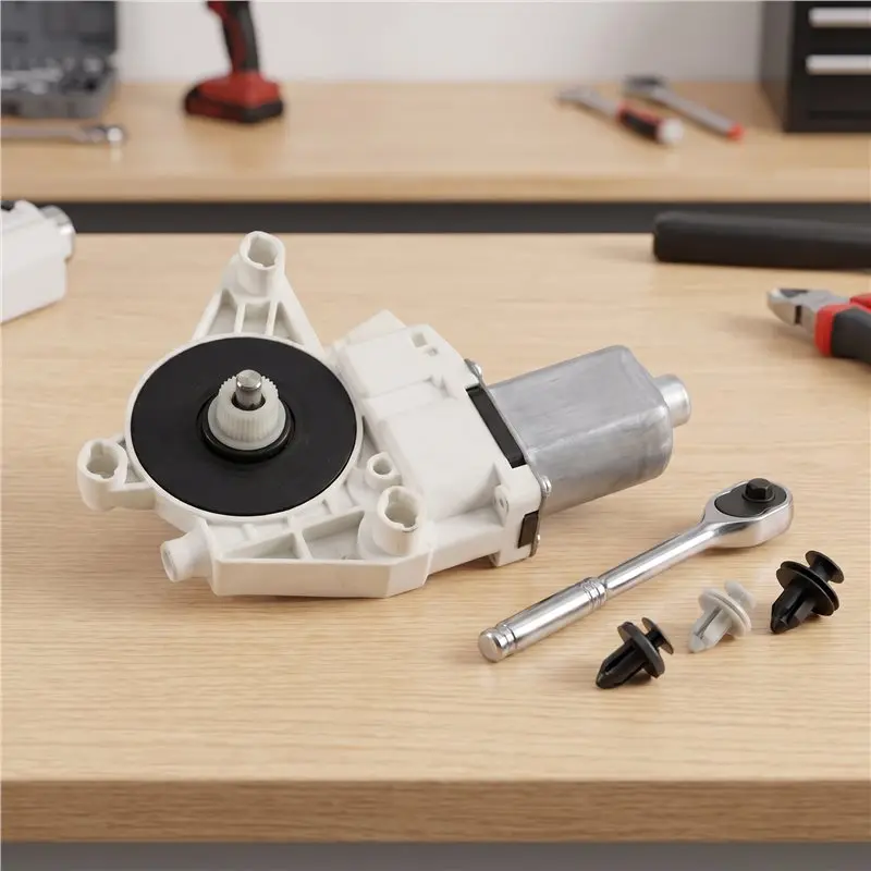 New-Front Power Window Motor For Mercedes C-Class W204 GLK X204 E-Class W212 2007-2016- OE 2048200242 A2048200242