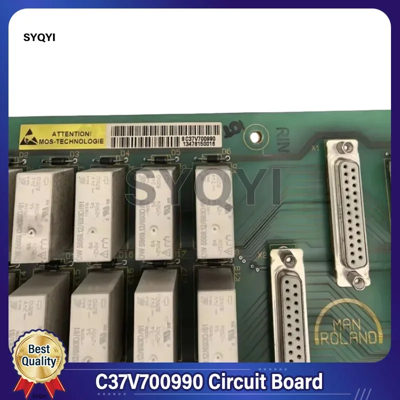 Placa de circuito original 95% C37V700990 para peças de máquina de impressão Roland 700