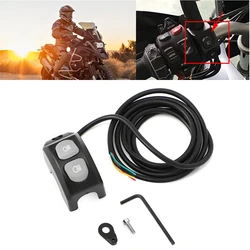 Motorcycle Fog Lights Wiring Harness Handle Switch Push Button For BMW R1200GS R 1200 GS R1250GS F850GS F750GS ADV Adventure LC