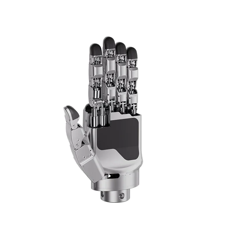 Intelligent machine human five fingers dexterous hand innovative linear drive high degree of freedom multi-motion joint