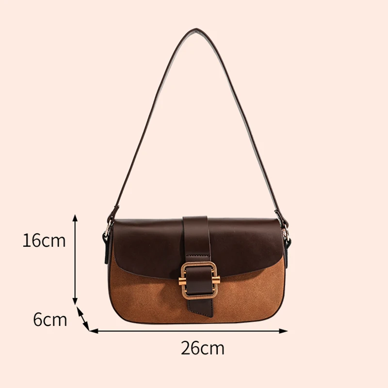 Shoulder Bag For Women Crossbody Bags High Quality Pu Leather Luxury Messenger Vintage Fashion 2024 Side Makeup Korean Handbag