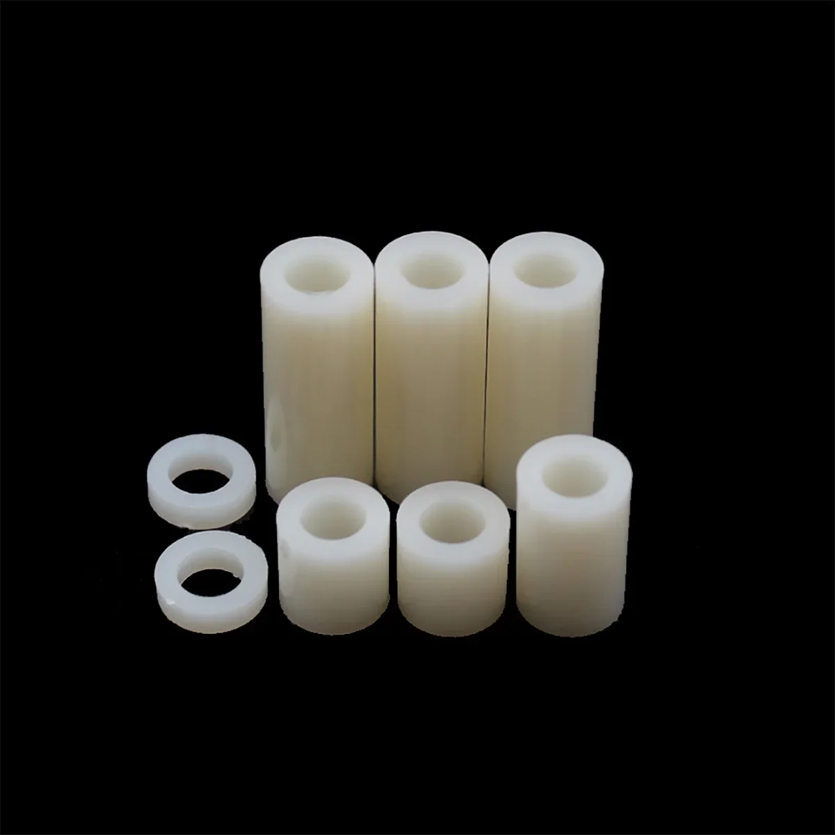 

ABS Plastic Straight Isolation Column Nylon Thickened Gasket Insulation Shaft Sleeve M5M6M8M10M12