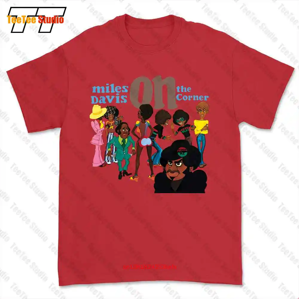 Miles Davis On The Corner Jazz Trumpet Legend Sketches In Spain Brew Lp T-shirt Tee PKBG