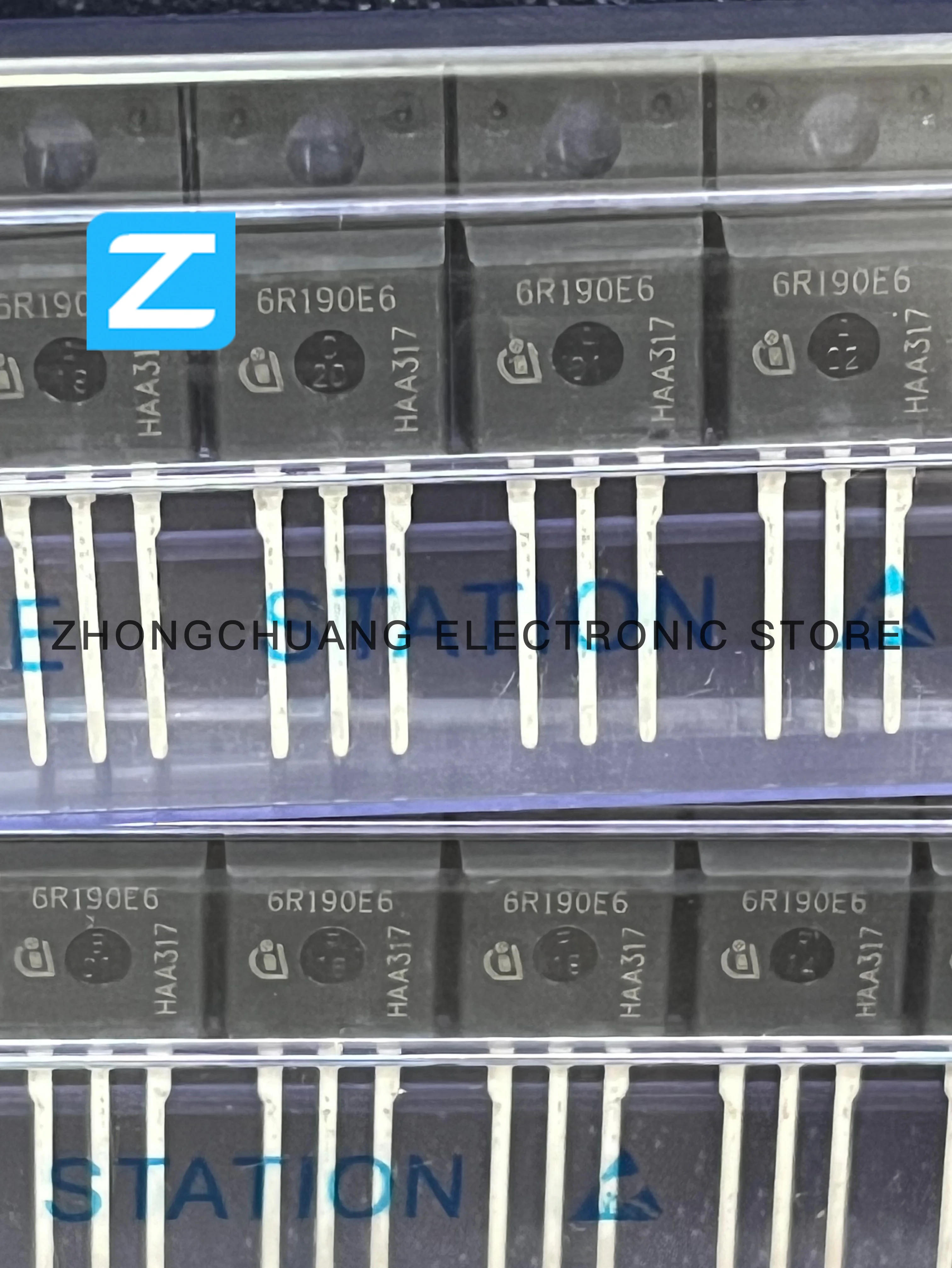 1-10PCS IPA60R190E6 6R190E6 TO-220F 600V 59A MOSFET de Canal N Nuevo y Original
