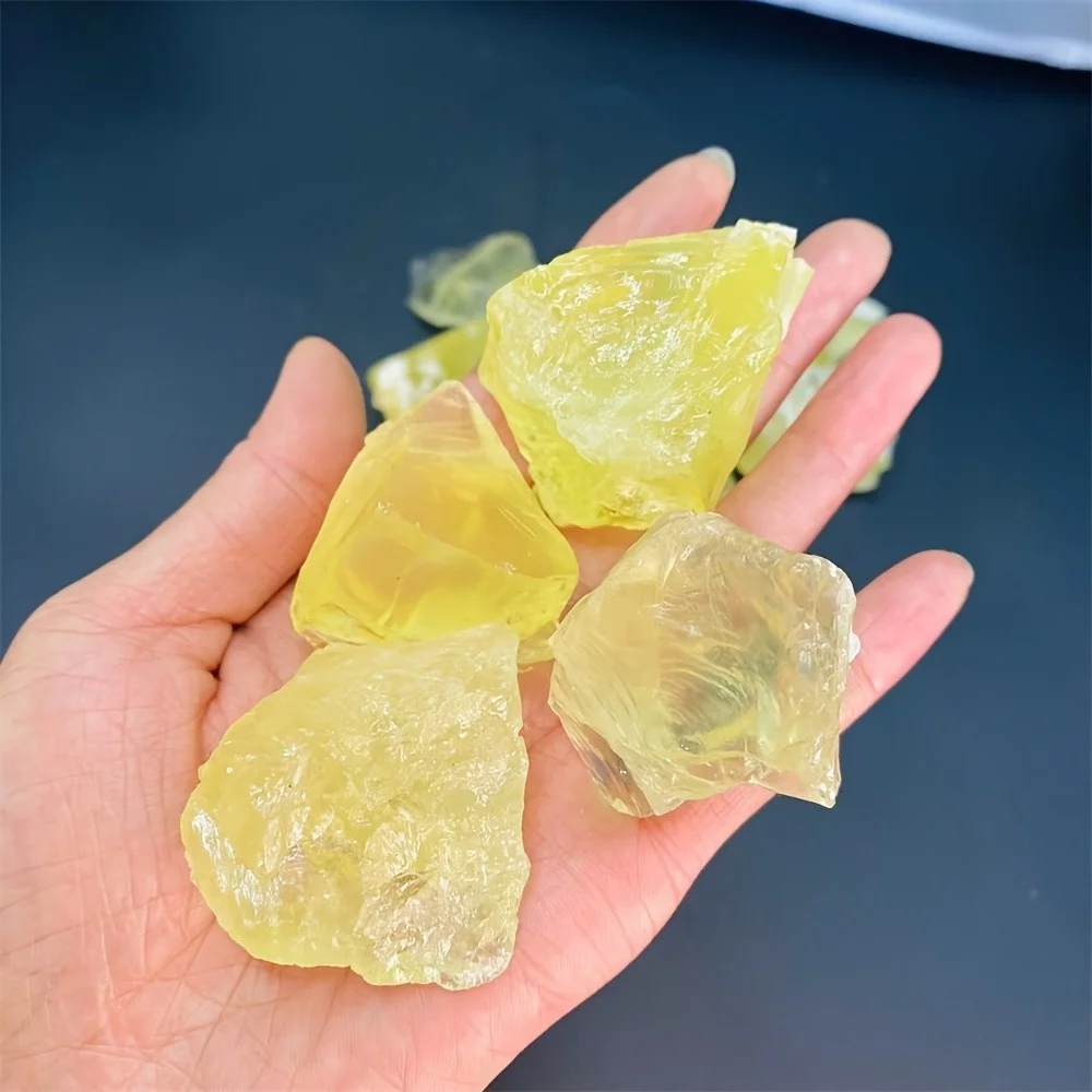 Natural Citrine Crystals Healing Gemstone Jewelry Spiritual Stones For Aroma Diffuser Various Home And Garden Decoration