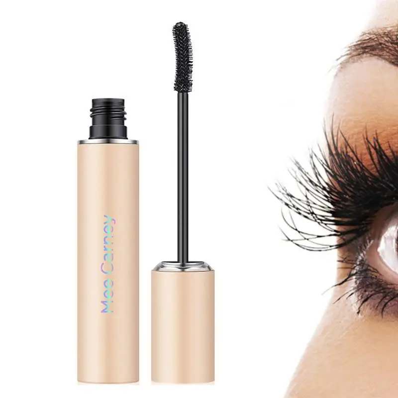 Mascara impermeabile trucco per gli occhi 4D cosmetici per ciglia Curling Mascara spesso ciglia Mascara Volume in fibra di seta nero