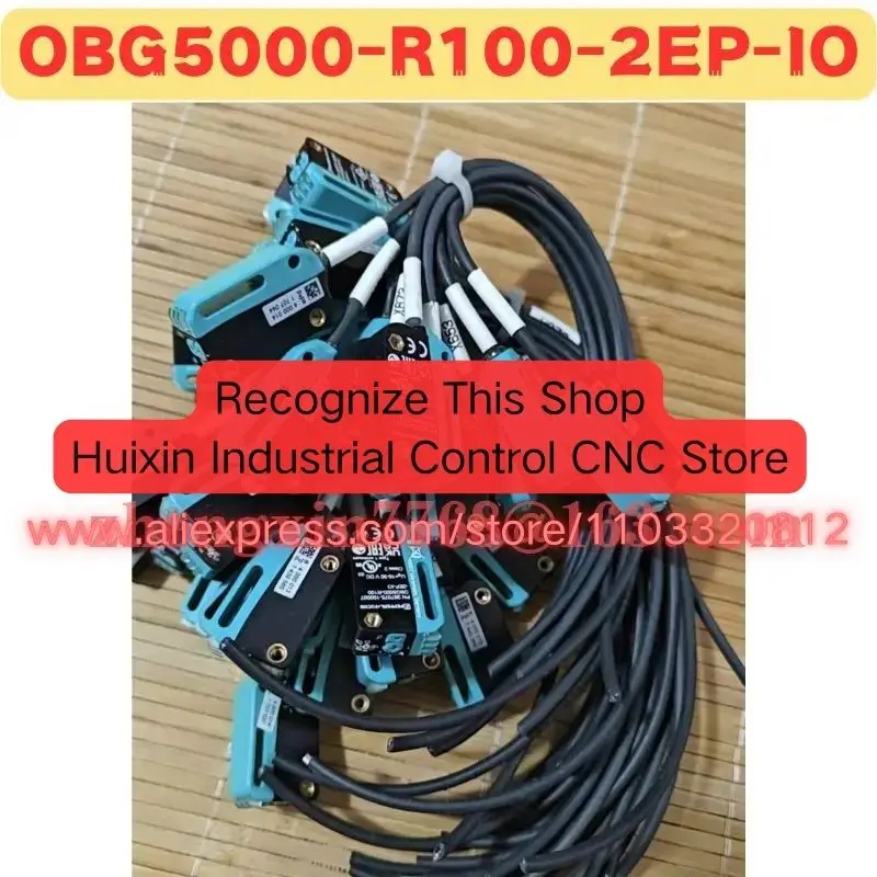Used Sensor OBG5000-R100-2EP-IO OBG5000 R100 2EP IO Normal Function Tested OK Shipped Quickly