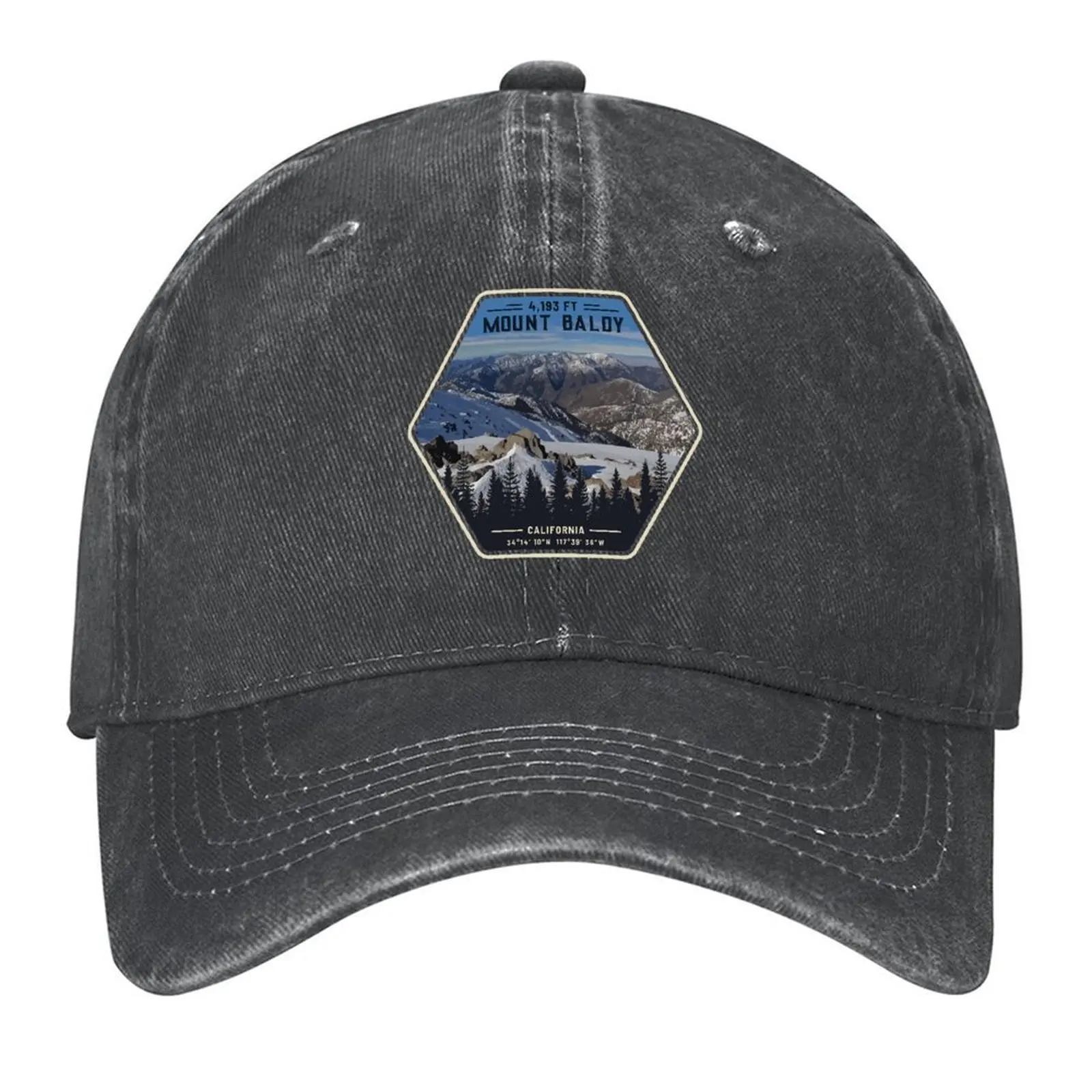

Mount Baldy California Baseball Cap fun hats Anime Hat golf hat genuine Thermal Visor Boy Women's