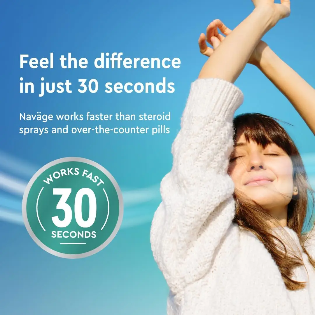 حزمة المبتدئين - نظام الري الأنفي - مجموعة شطف الأنف المملحة مع منظف أنف نابض و30 كبسولة ملح #3