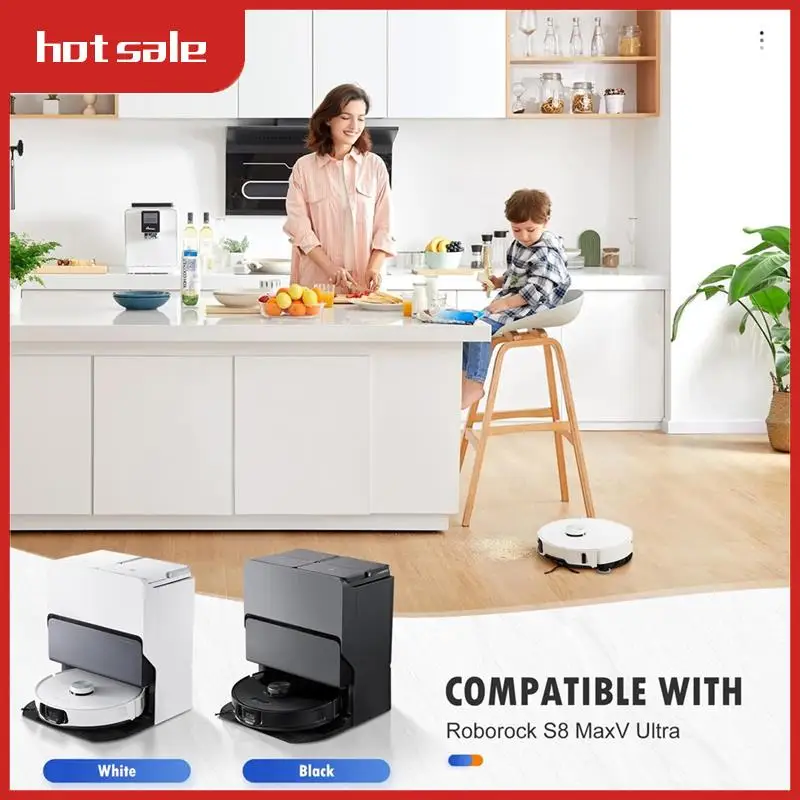 

Комплект аксессуаров A50M для робота-пылесоса Roborock S8 Maxv Ultra, основные щетки, мешки для пыли, салфетки для швабры, тряпки для швабры с краями, фильтры